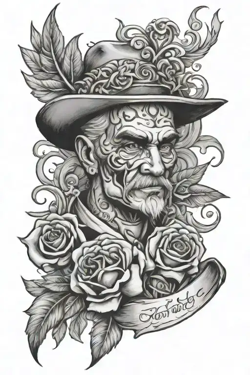 Father's Tattoo Design