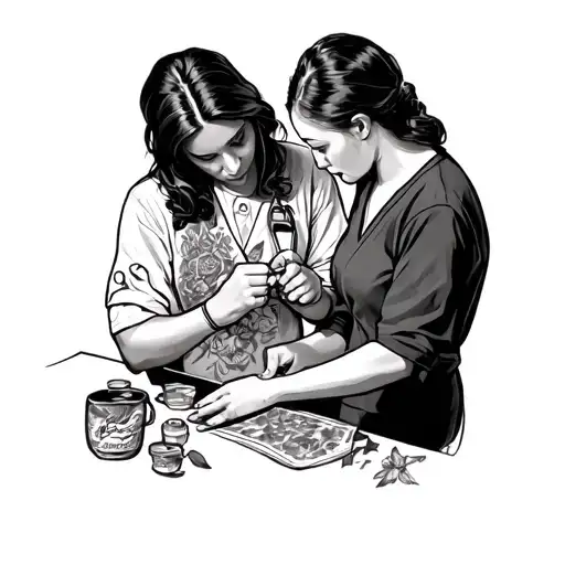 Social Worker Helping