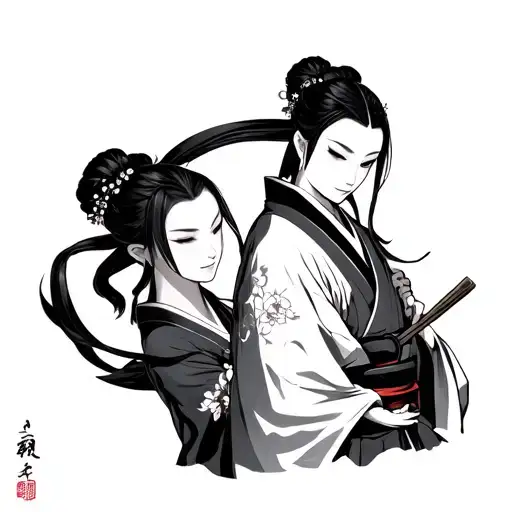 Tanjiro Kamado And Nezuko