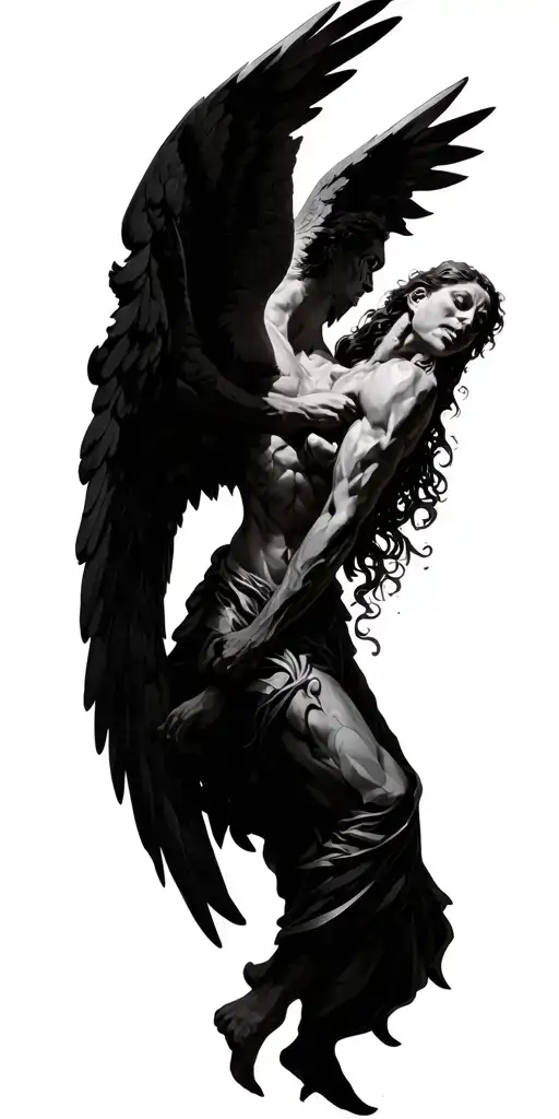 Angels Fighting Demons