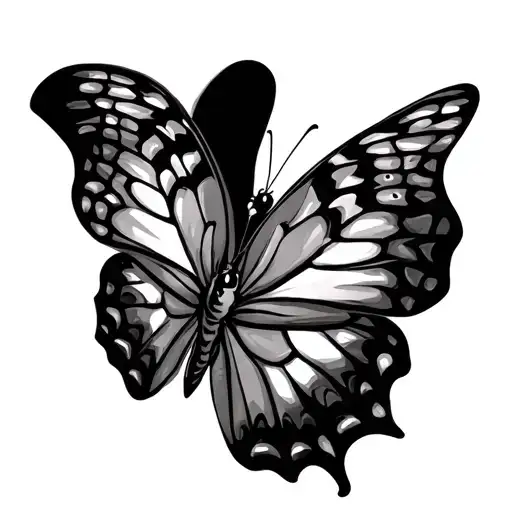 Butterfly Flying