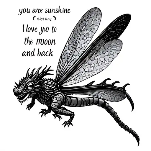 Honeycomb With You Are My Sunshine Dragon Fly I Love You To The Moon And Back