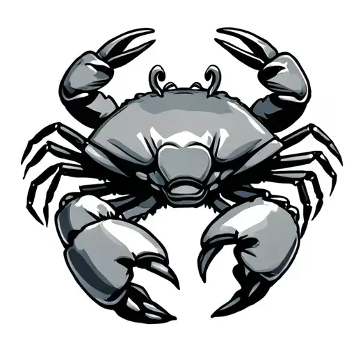 Crab Wearing Boxing Glove