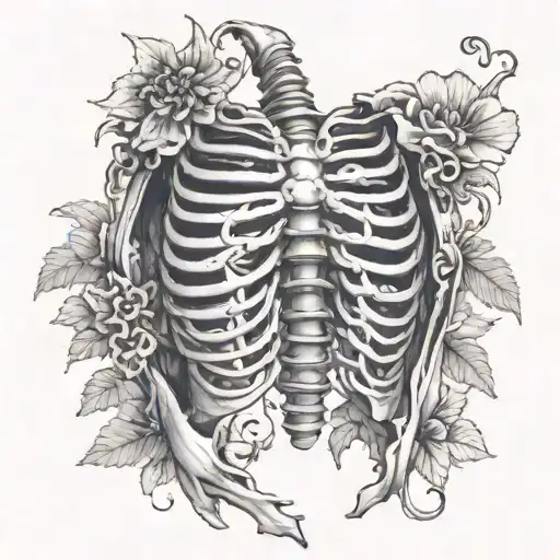 Half Of A Ribcage