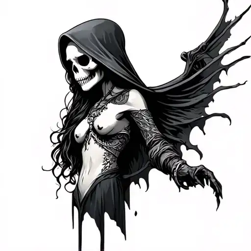 Female Grim Reaper