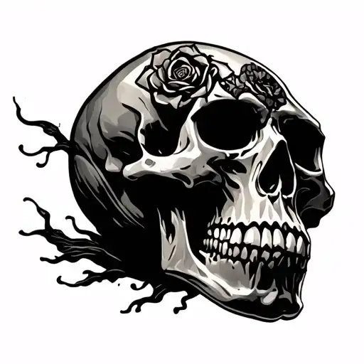 Skull And Dream Chatcher