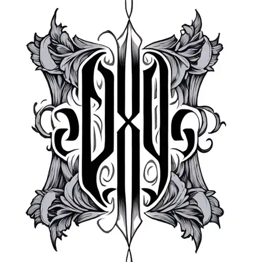 Two Word Ambigram Generator