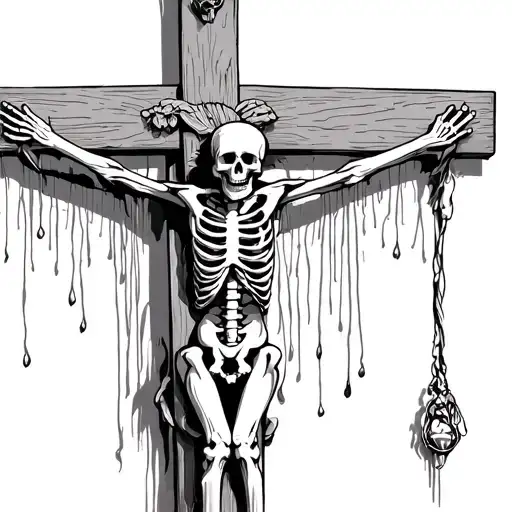 Crucified Skeleton