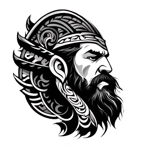 Maori Mixed With Viking