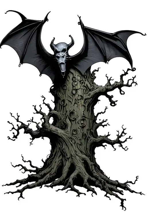 Poison Tree With A Bat