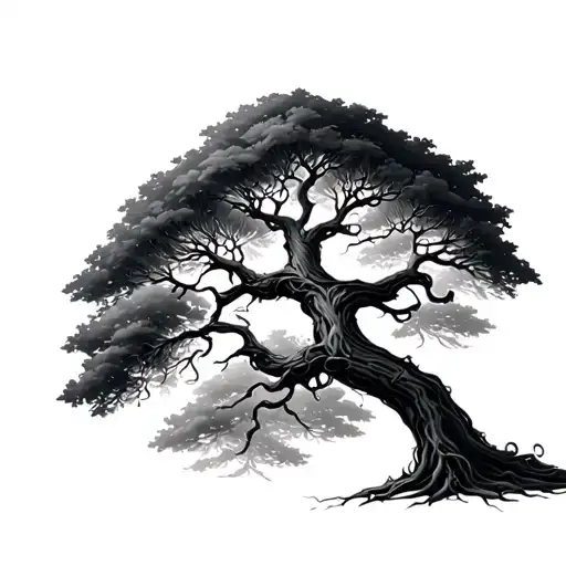 Tree Cross Intertwined