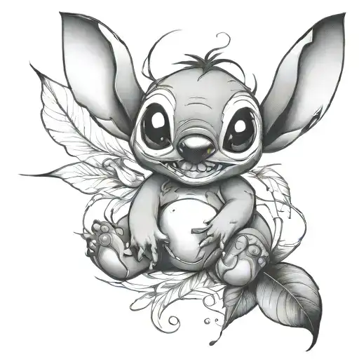 Stitch Tattoo Design