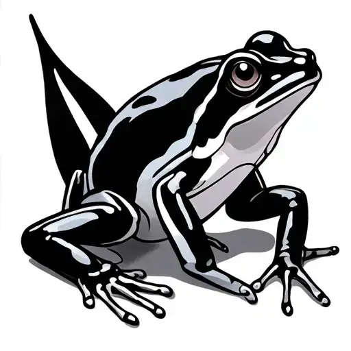 Poison Dart Frog Sitting