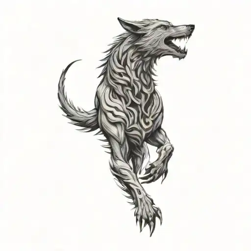 Fenrir Breaking Free Full Body