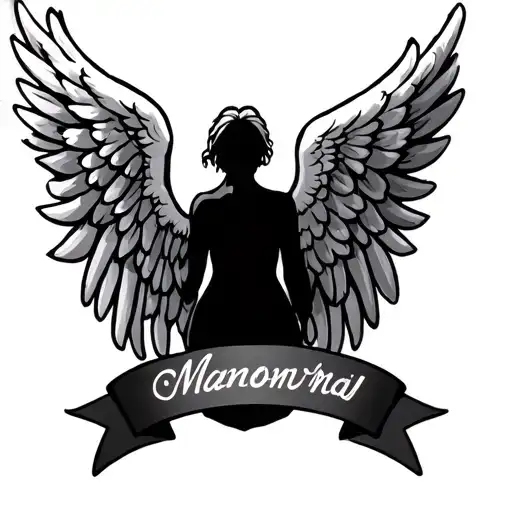 Angel Wings With Name