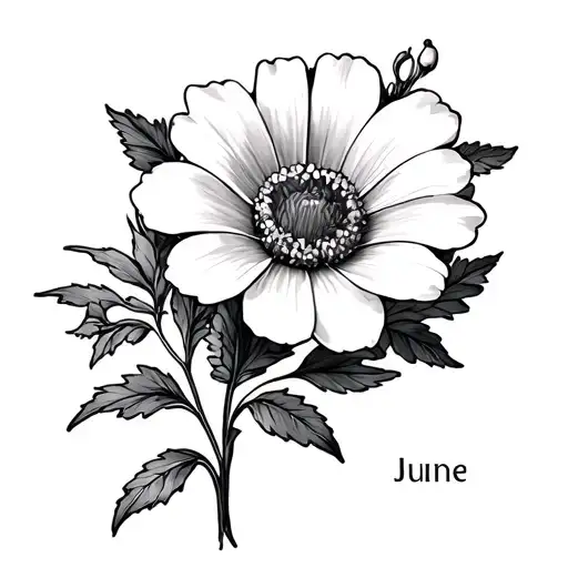 June And July Birth Flower