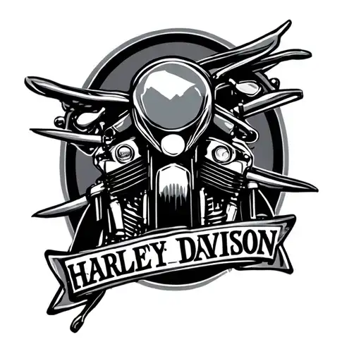 Harley Davison Motorcycle Symbol