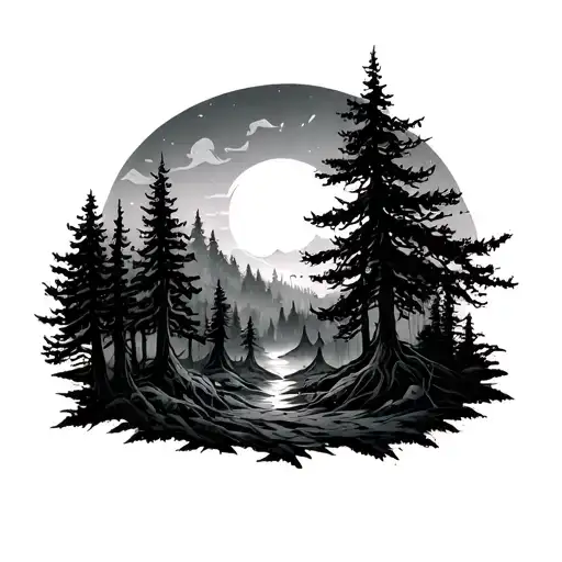 Spiritual Woods Surrounded