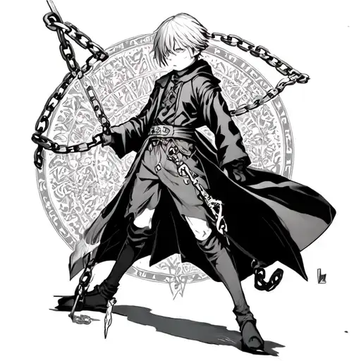 Kurapika Chain Of Judgement Add Something