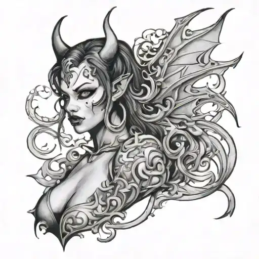 Full-length She-devil