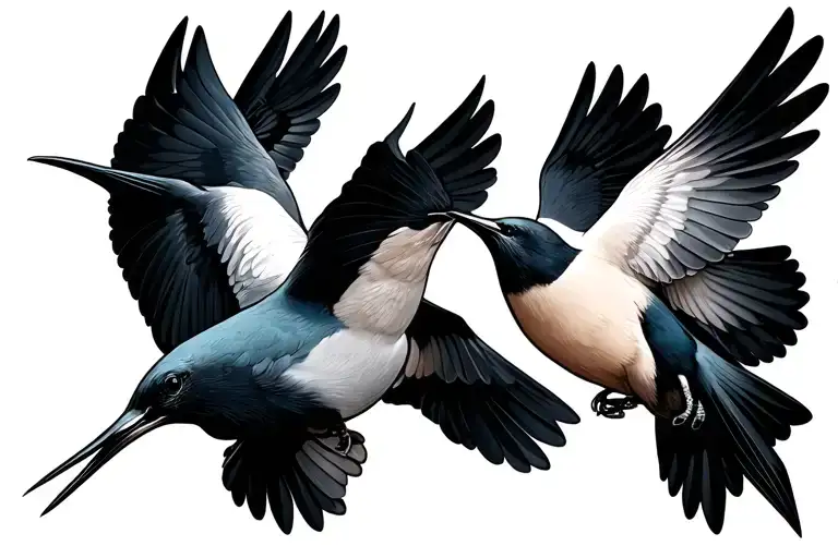 Three Swallows