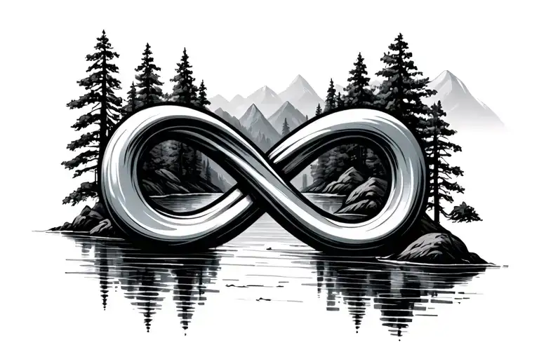 Infinity Sign Creek