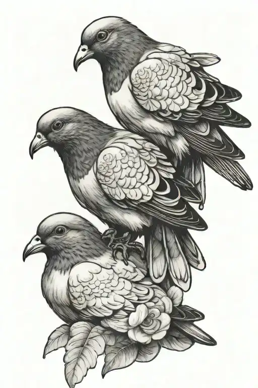 Pigeons On Hand