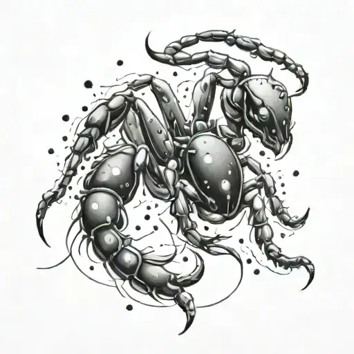 Scorpio Constellation Ants Anime Dogs