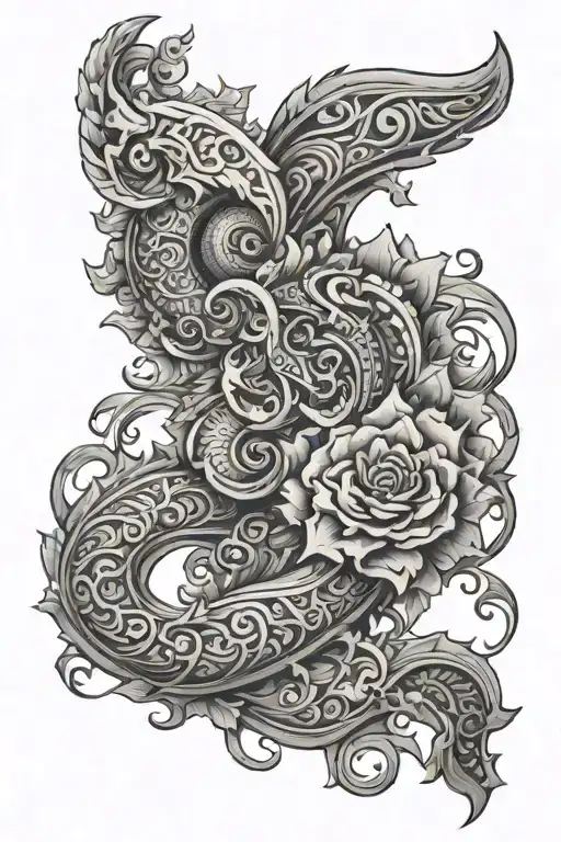 Tooled Leather Sleeve