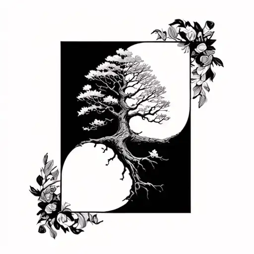 Tree Inside Square Doesn't Fit