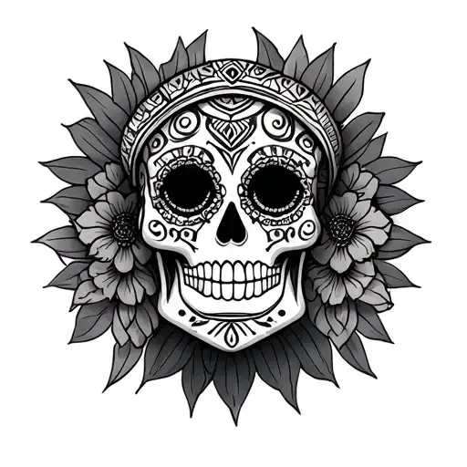 Aztec Day Of The Dead