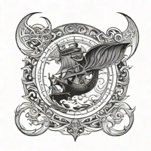 Viking Theme Moon Phase