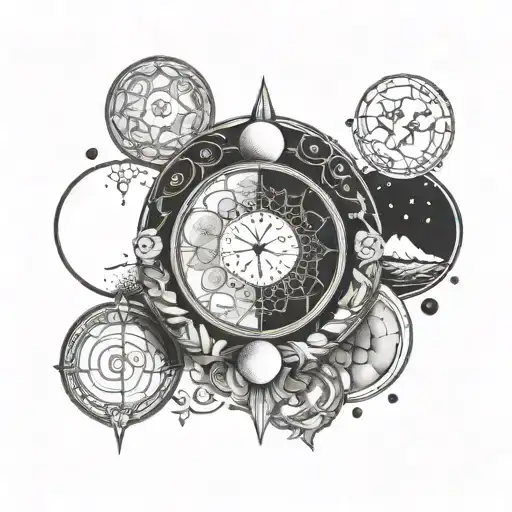 Nordic Themed Moon Phases