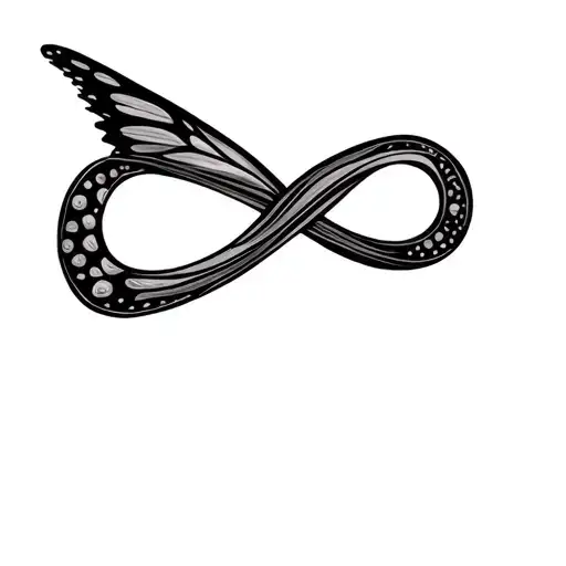 Butterfy On Infinty Symbol