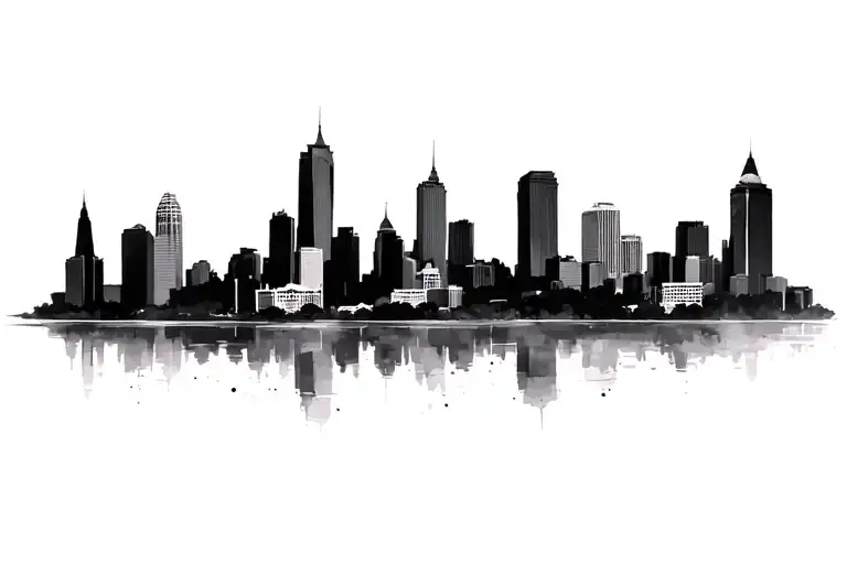 Kansas City Skyline Made