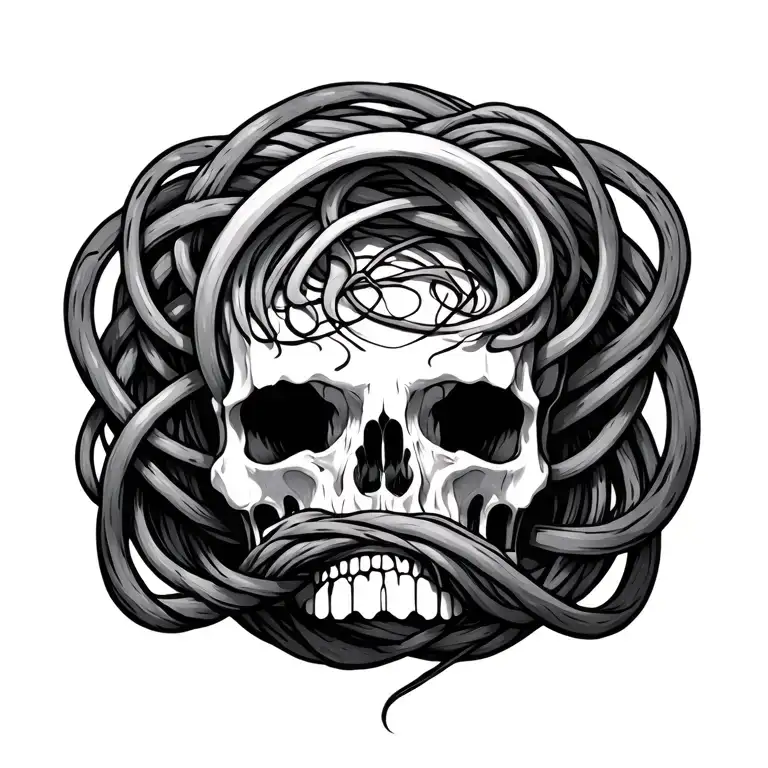 Wires Electrical Circuit Intertwined