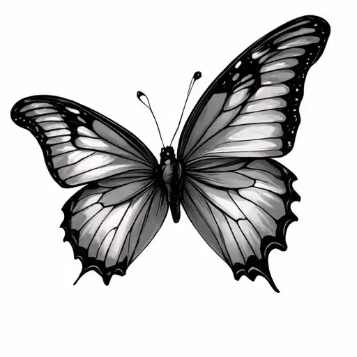 Butterfly Flying