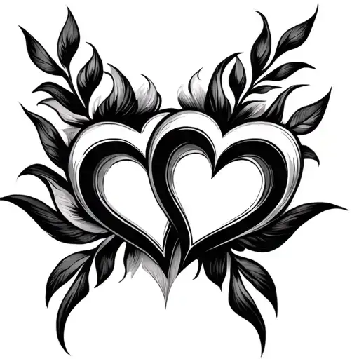 Three Hearts Connected