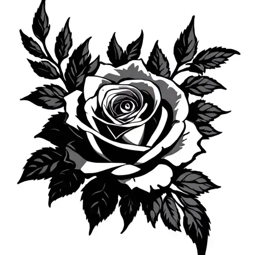 Cross Of Roses