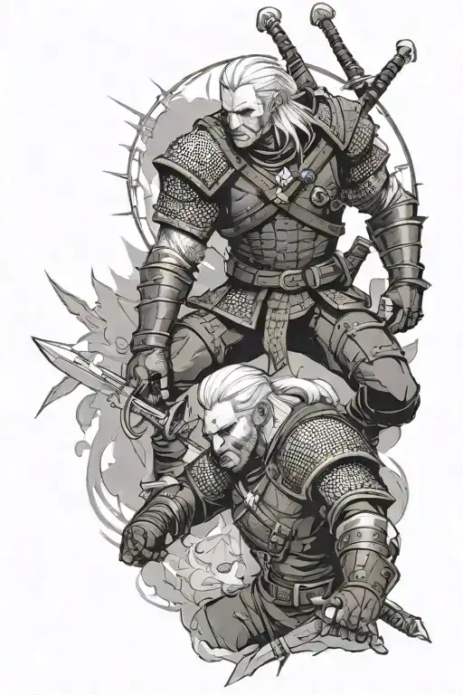 Witcher Battling