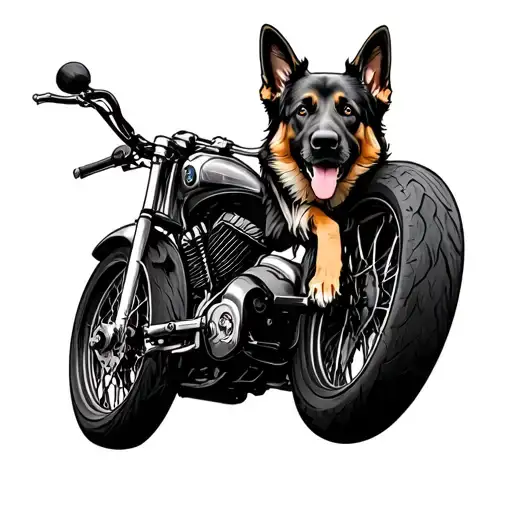 Street Bikes German Shepherd Irish