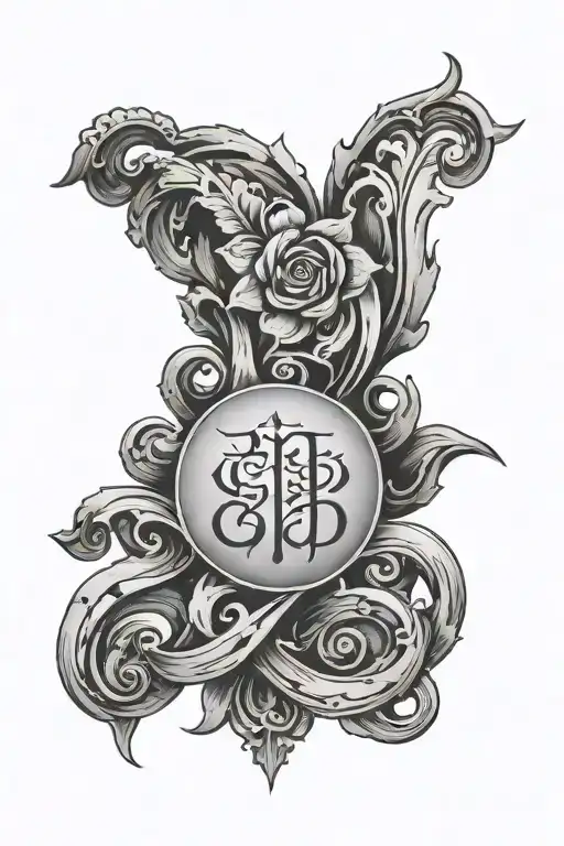 Tattoo About God In Hebrew Text