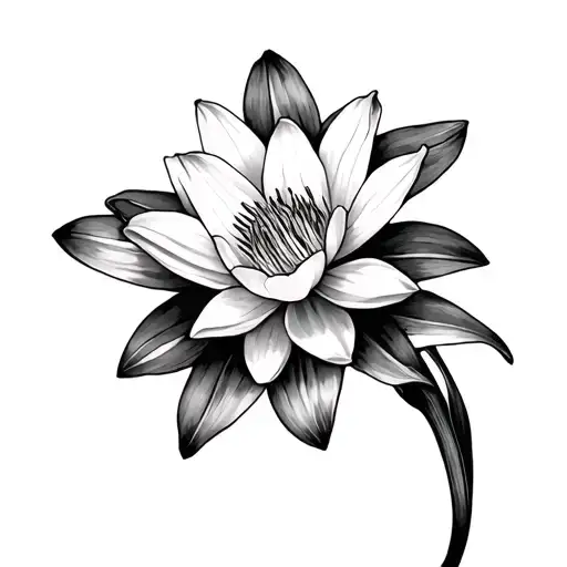 Daffodil And Water Lily