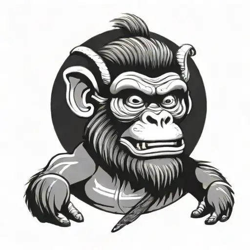 Samurai Monkey