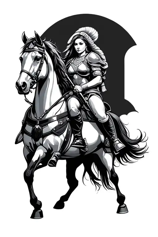 Valkyrie Riding Horse Armor