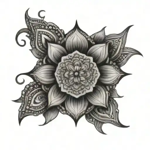 Mandala No Flowers