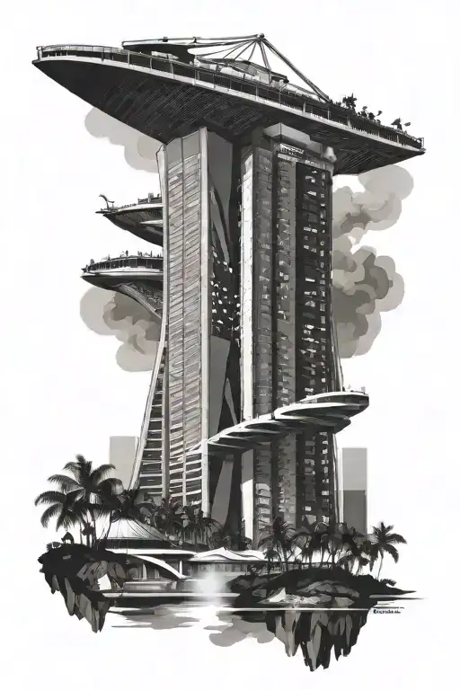 Marina Bay Sands Hotel Building