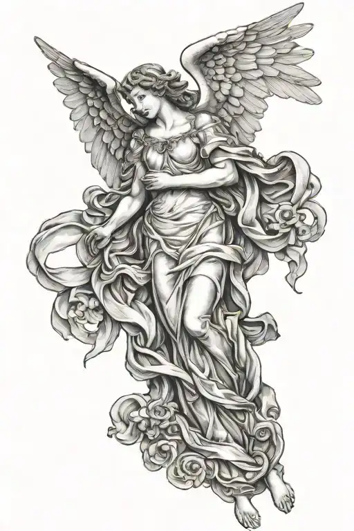 Renaissance Angel And Love