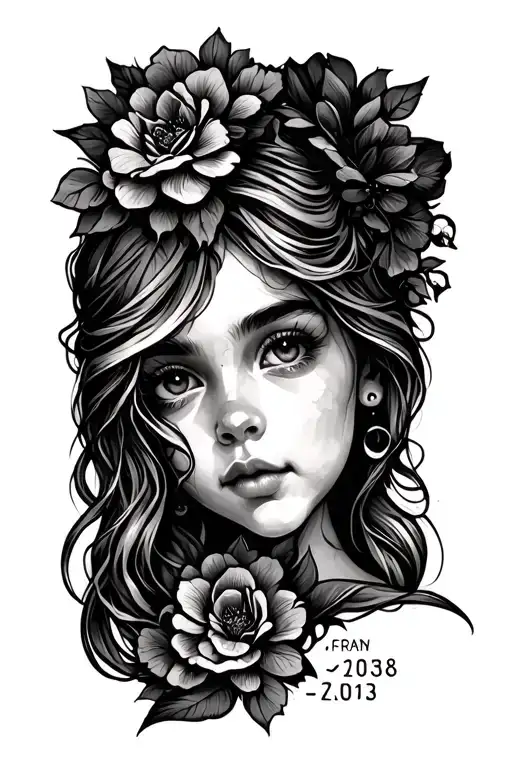 Tattoo Ideas For Daughters Birthdates