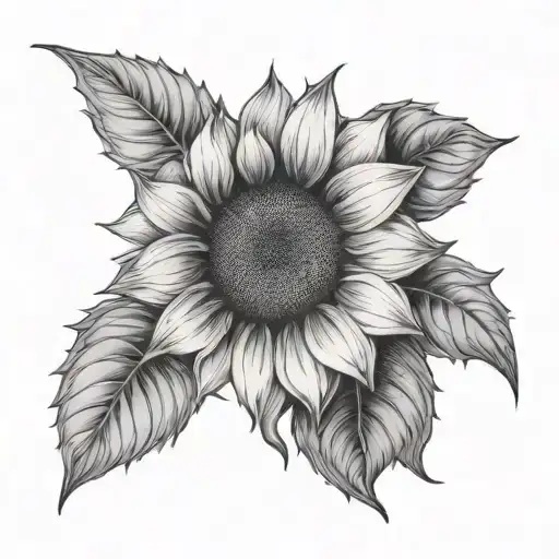 Sunflower With Mount